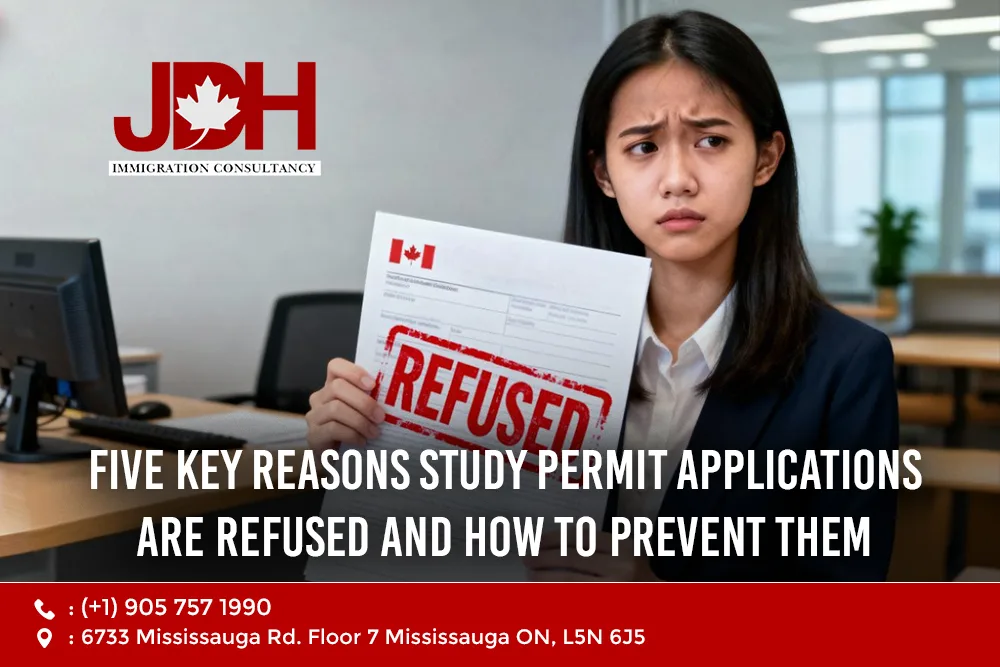 Five Key Reasons Study Permit Applications Are Refused — and How to Prevent Them